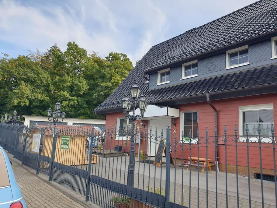 Fewo Winter In Der Villa Waldrand Mit Zwei Balkonen Bad Wünnenberg Exterior foto